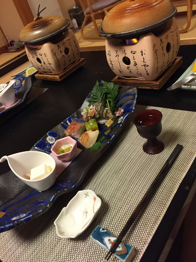 握壽司、西京燒鰈魚、豆腐